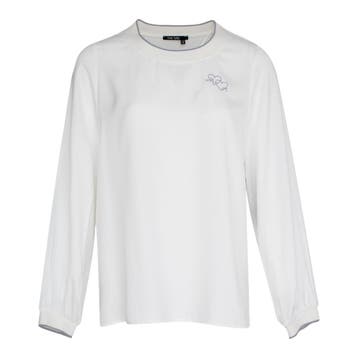 Marc Aurel • wit long sleeve shirt • 36, Kleding | Dames, Marc Aurel, Verzenden, Wit, Nieuw