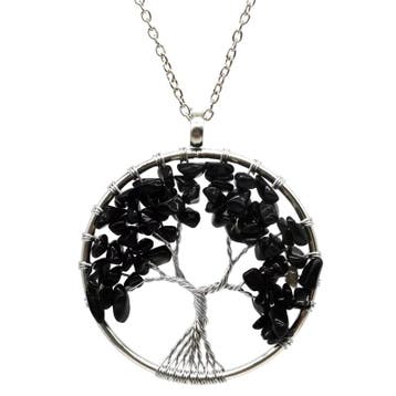 Fako Bijoux - Ketting - Chakra Reiki - Levensboom XL -, Verzenden, Nieuw