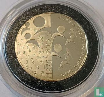 Kaapverdië 200 escudos 2005 (PROOF) 30th anniversary Ind.., Verzenden, Overige landen, Losse munt, Goud