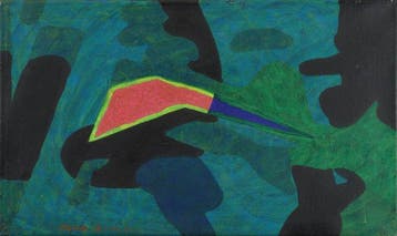 Kuno Schiefer (1948-1992) - Der Blaue Schnabel, Antiek en Kunst, Kunst | Schilderijen | Modern