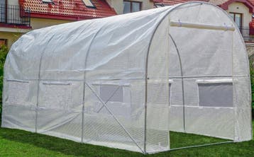 Moestuin Kas | Gegalvaniseerd | Laatste Stuks!, Staal, Folie, Ophalen of Verzenden, Kweekkas