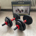 KRAKEN Dumbbell Set 15 KG Gietijzer NIEUW in doos, Verzenden, Nieuw