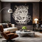 ARAZZO Predator Noir in Gobelin-weefsel - 140x140 cm -