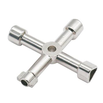 Multi sleutel - 6 tot 14mm - vierkant driehoek dubbelbaard -, Ophalen of Verzenden, Nieuw
