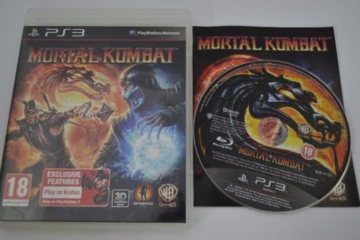 Mortal Kombat (PS3), Spelcomputers en Games, Games | Sony PlayStation 3, Zo goed als nieuw, Online, Verzenden