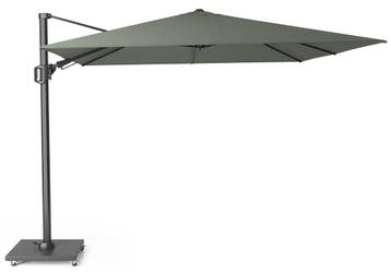 Challenger T2 zweefparasol 300x300 cm olijf  met, Ophalen of Verzenden, Nieuw
