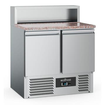 Ecofrost Pizzawerkbank | 240L | 2 Deuren | Boven 5x 1/6 GN |, Ophalen of Verzenden, Nieuw