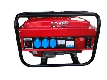 Veiling - Boxer Benzinegenerator - 3500 Watt - 6,5 PK - 0,6, Nieuw