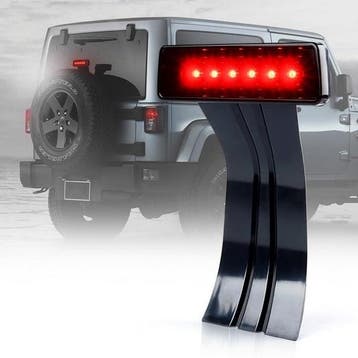 Remlicht JEEP Wrangler JK (2007-2017) Zwart, Ophalen of Verzenden, Nieuw