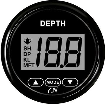 CN Dieptemeter met Spiegeltransducer 12V Zwart, Ophalen of Verzenden, Nieuw