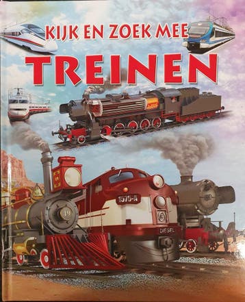 Kijk en zoek mee: Treinen - De lombaert 9789086682003, Boeken, Verzenden, Gelezen, De lombaert