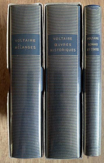 Voltaire - Mélanges + Œuvres historiques + Romans et contes