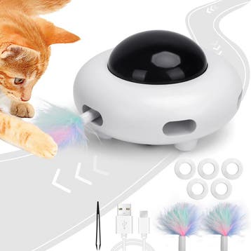 Kattenspeeltje – Dierenspeelgoed - Wit - Nobleza, Verzenden, Zo goed als nieuw