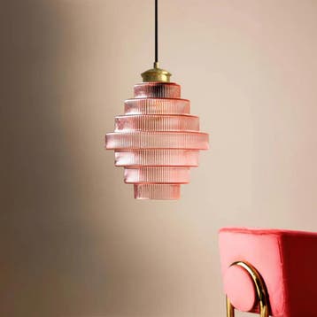 Golvende Glazen Hanglamp, Verzenden, Nieuw