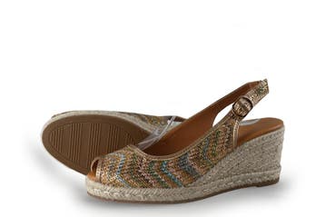 Graceland Espadrilles in maat 37 Goud, Kleding | Dames, Overige kleuren, Verzenden, Zo goed als nieuw, Graceland