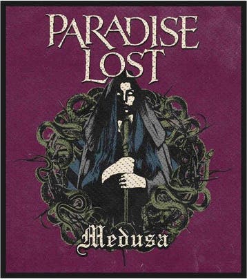 Paradise Lost - Medusa - Patch officiële merchandise, Ophalen of Verzenden, Nieuw, Kleding