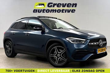 Mercedes-Benz GLA 180 AMG | Pano | Sfeer | Virtual |, Automaat, Euro 6, Blauw, Nieuw