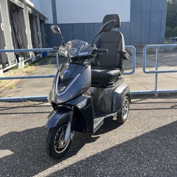 Nipponia 2 Fast scootmobiel (Grijs, Rood), Ophalen of Verzenden, Nieuw, Overige merken, 16 km/u of meer