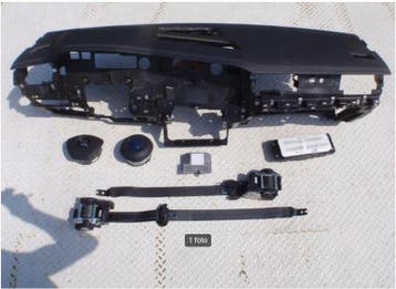Dashboard + Airbags + Veiligheidsgordels Touareg, Verzenden, Nieuw