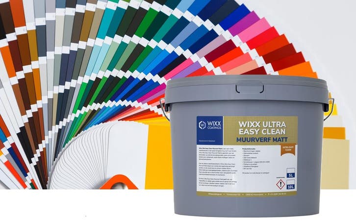 Wixx Ultra Easy Clean Matt 5L, Doe-het-zelf en Verbouw, Verf, Beits en Lak, Verf, Overige kleuren, Nieuw, Minder dan 5 liter, Verzenden
