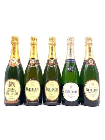 Berlucchi Cuvée Imperiale Brut (deg. 70s, 90s , 2008, 2014, Nieuw