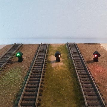 Seinen H0 - Signalen (10) - Dwerg seinen NL geheel kunststof, Nieuw
