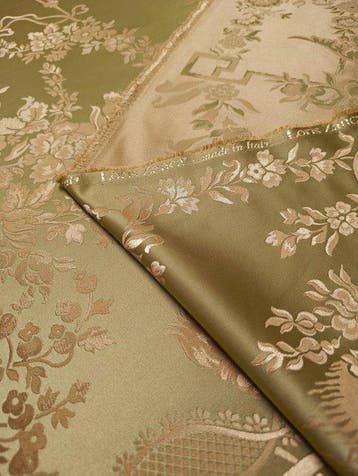 B314 - 450 x 135 cm - Loris Zanca, eccezionale Damasco -