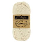 Scheepjes Catona - 10g - 505 Linen - Haakgaren / Breigaren, Ophalen of Verzenden, Nieuw, Breien of Haken, Wol of Garen