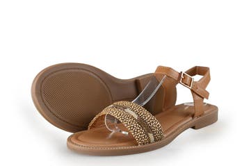Graceland Sandalen in maat 39 Goud, Overige kleuren, Verzenden, Sandalen of Muiltjes, Zo goed als nieuw