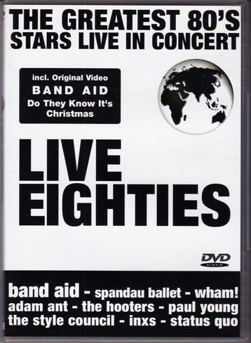 Various - Live Eighties (DVD, Comp, PAL) 5099799066590, Cd's en Dvd's, Verzenden, Nieuw in verpakking