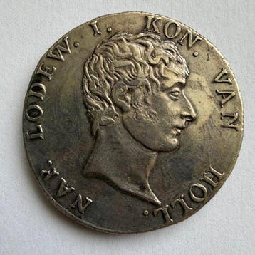 Nederland. Lodewijk Napoleon. 50 Cents 1808, Postzegels en Munten, Munten | Nederland