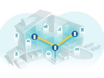 TP-Link Deco M4 - Mesh WiFi - Dual-band - 3-pack, Verzenden, Zo goed als nieuw, TP-Link