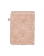 HEMA Tweedekans washand recycled katoen 16x21 oudroze, Verzenden, Nieuw