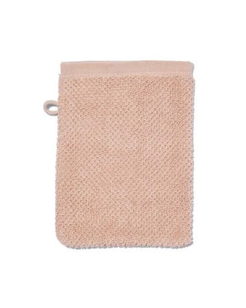 HEMA Tweedekans washand recycled katoen 16x21 oudroze, Verzenden, Nieuw