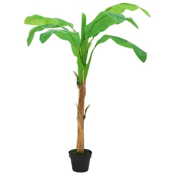 vidaXL Kunstboom met pot banaan 180 cm groen, Huis en Inrichting, Verzenden, Nieuw