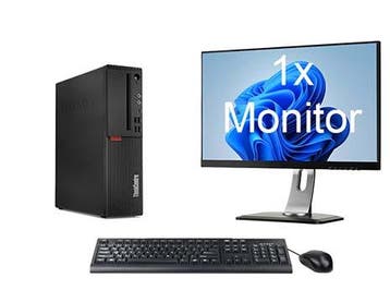 Lenovo ThinkCentre M720s SFF i5 8e Gen incl. 1 Monitor +, Computers en Software, Desktop Pc's, Ophalen of Verzenden, Nieuw