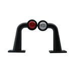 Set LED Breedtelampen Haaks Lang 10-30V Wit + Rood (Set), Ophalen of Verzenden, Nieuw