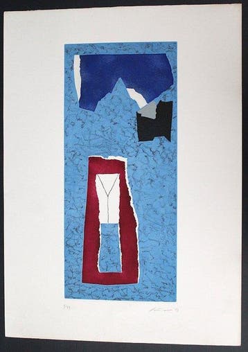 Giuseppe Santomaso (1907-1990) - senza titolo