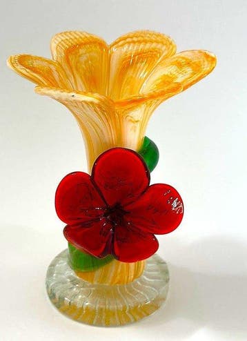 Vaso Vintage – Italia Anni ‘60 - Vaas - Vetro Artistico di