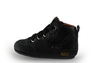 Keq Sneakers Meisjes in maat 21 Zwart, Verzenden, Jongen of Meisje, Keq, Schoenen