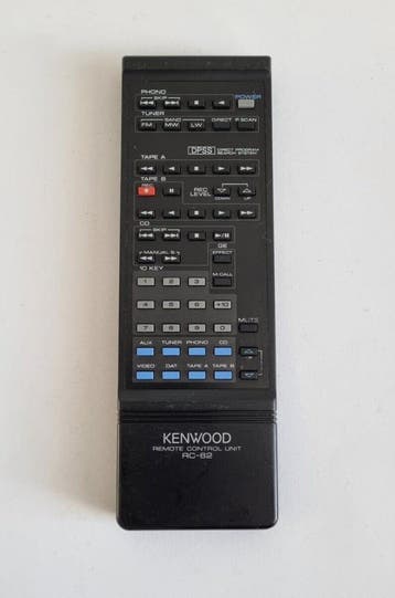 Afstandsbediening Kenwood rc-62, Audio, Tv en Foto, Afstandsbedieningen, Ophalen of Verzenden, Nieuw, Origineel