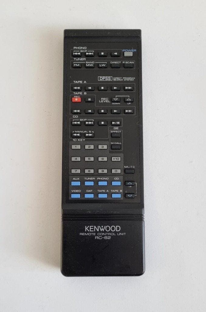 Afstandsbediening Kenwood rc-62, Audio, Tv en Foto, Afstandsbedieningen, Origineel, Nieuw, Ophalen of Verzenden