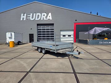 Gebruikte Hulco Medax-2 plateauwagen 3500kg 405x203cm, Gebruikt