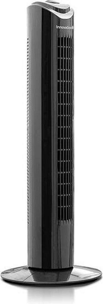 Torenventilator InnovaGoods 80 cm 50W Zwart, Verzenden, Nieuw