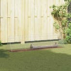 vidaXL Kippenhok Zilver 215 x 55 x 55 cm Gegalvaniseerd, Dieren en Toebehoren, Verzenden, Nieuw