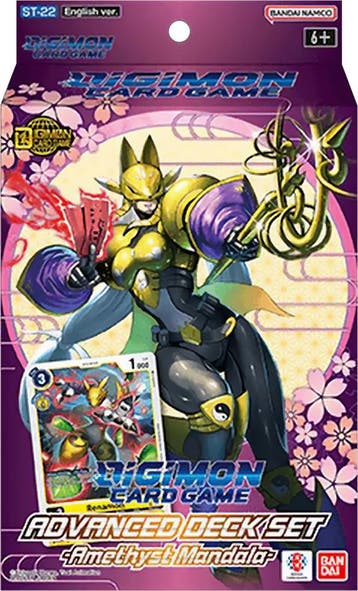 Digimon TCG - Amethyst Mandala Adv Starter Deck (ST22) |, Verzenden, Nieuw