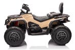 Can-Am Outlander BRP UTV Khaki, 2 seat, Quad, 12V14ah, 4WD, Ophalen of Verzenden, Nieuw