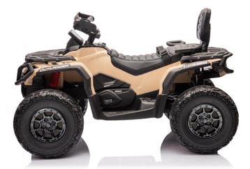 Can-Am Outlander BRP UTV Khaki, 2 seat, Quad, 12V14ah, 4WD, Ophalen of Verzenden, Nieuw