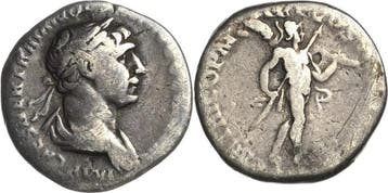 Denar 113/114, Kaiserzeit Trajan 98-117, Verzenden