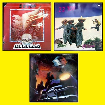 ZZ-Top - 1. Degüello 2. El Loco 3. Recycler (Lot of 3 LPs), Nieuw in verpakking